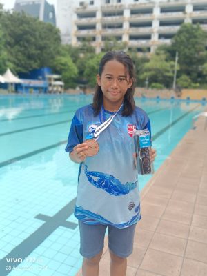 Juara III Kejuaraan Renang Pelajar Bulanan Provinsi DKI Jakarta